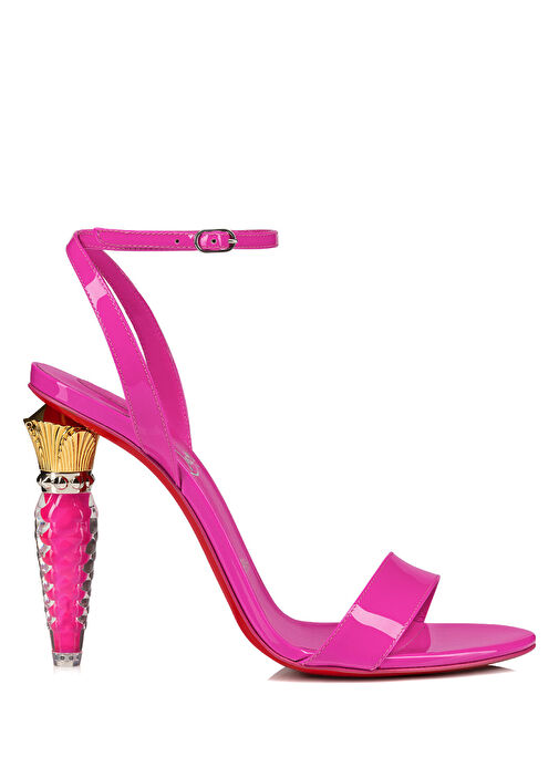 Christian Louboutin Lipgloss Queen Pink Women s Leather Sandal