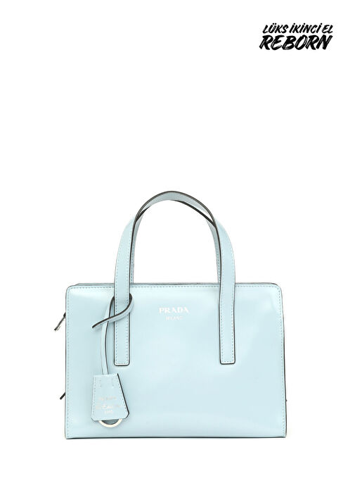 Beymen Reborn - Prada Re-Edition 1995 Brushed-Leather Çanta - Mavi
