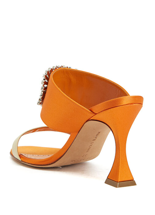 Manolo Blahnik Topuklu Terlik - Görsel 4