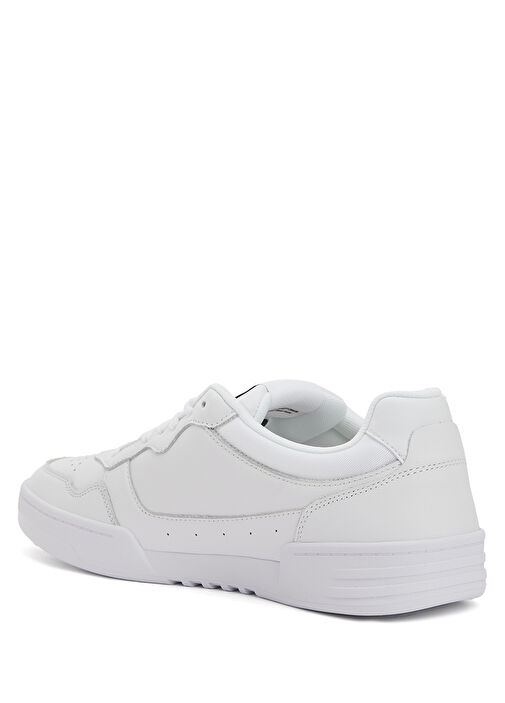 Cupsole Beyaz Erkek Deri Sneaker - Görsel 4