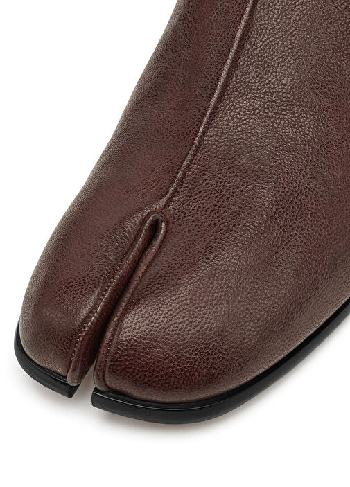 Maison Margiela Bordo Maison Margiela Tabi Erkek Deri Loafer