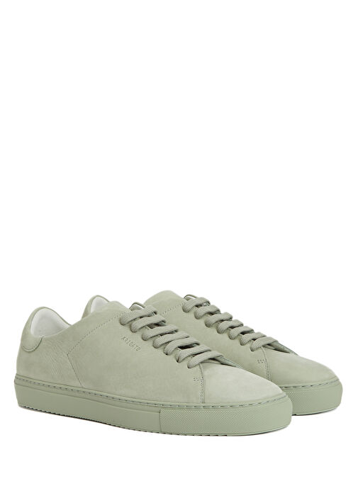 Açık Yeşil Erkek Nubuk Sneaker - Görsel 3