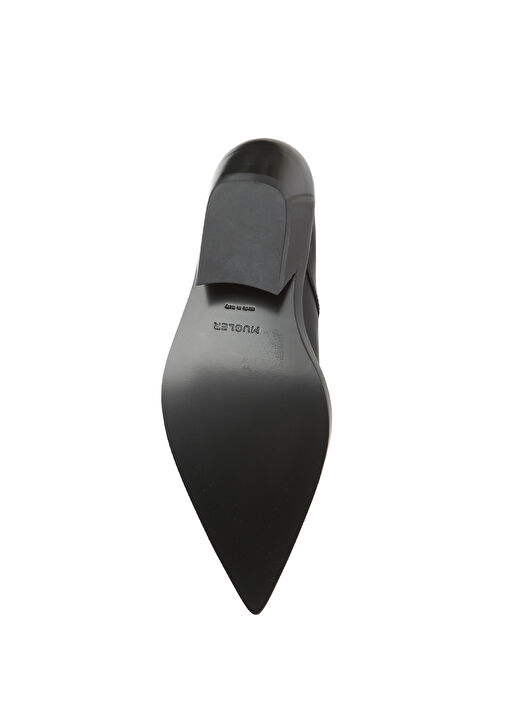 Santiag Siyah Kadın Deri Bot - Görsel 6