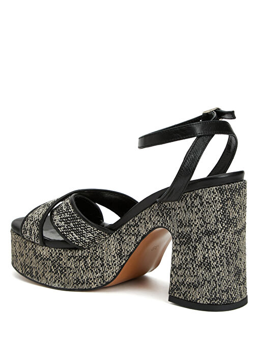 Siyah Kadın Sandalet - Görsel 4