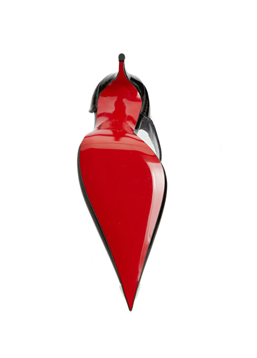 Lock Me Up Siyah Kadın Deri Topuklu Ayakkabı - Görsel 6