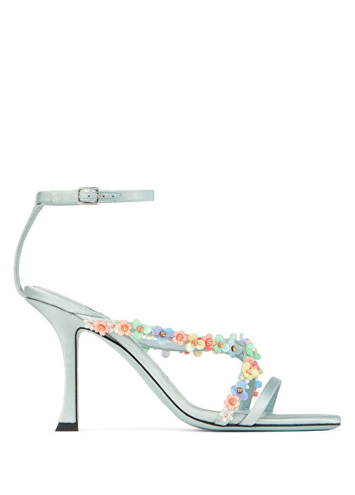 Jimmy Choo Jimmy Choo Gümüş Blanche Kadın Deri Sandalet Beymen'de! Gümüş - 2. görsel