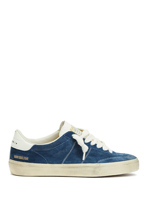 SoulStar Mavi Erkek Deri Sneaker - Görsel 2