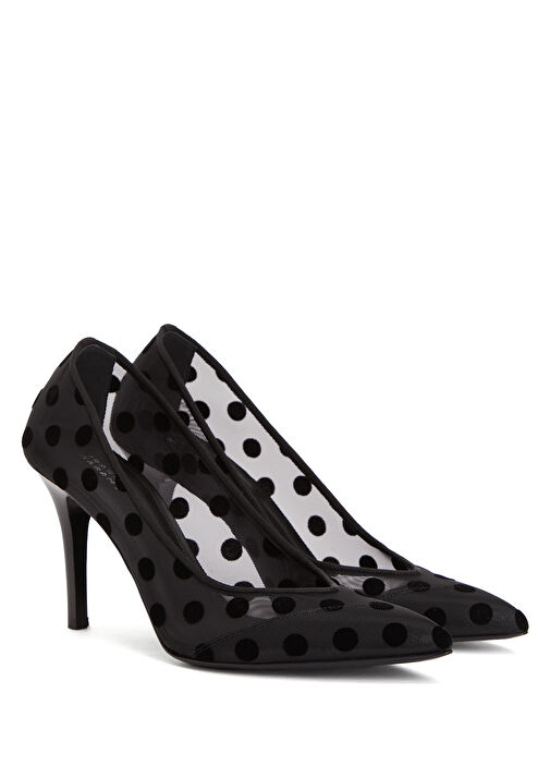 Pristy Siyah Topuklu Ayakkabı - Görsel 4