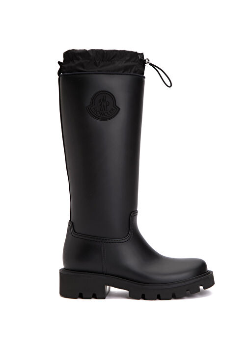 MONCLER ブラック ACQUA RAIN BOOT TG43サイズ　中古 MONCLER ブラック ACQUA RAIN BOOT TG43サイズ 中古 Men's Acqua High