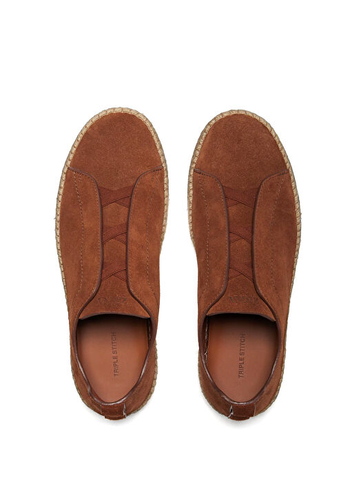Kahverengi Erkek Süet Sneaker - Görsel 4