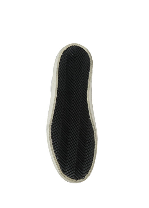 Soul Star Haki Beyaz Kadın Deri Sneaker - Görsel 6