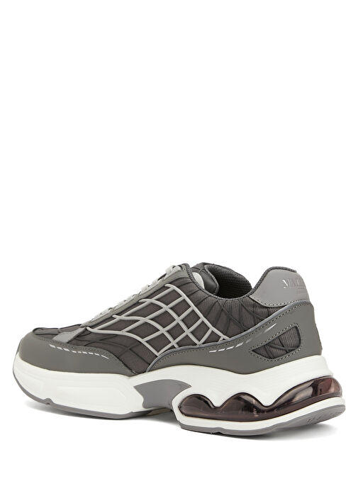 Neptune Gri Erkek Sneaker - Görsel 9