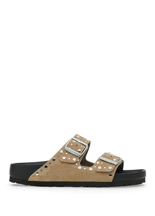 Arizona Bej Kadın Süet Terlik - Görsel 3