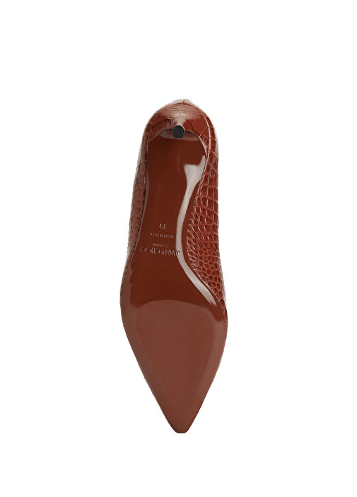 Romy Konyak Deri Topuklu Ayakkabı - Görsel 6
