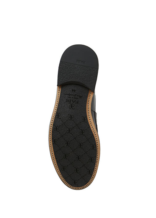 Siyah Erkek Deri Loafer - Görsel 6