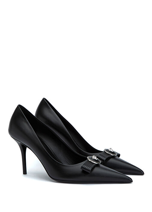 Versace Versace Siyah Deri Stiletto Basketbol Ayakkabıları | Beymen Siyah - 3. görsel