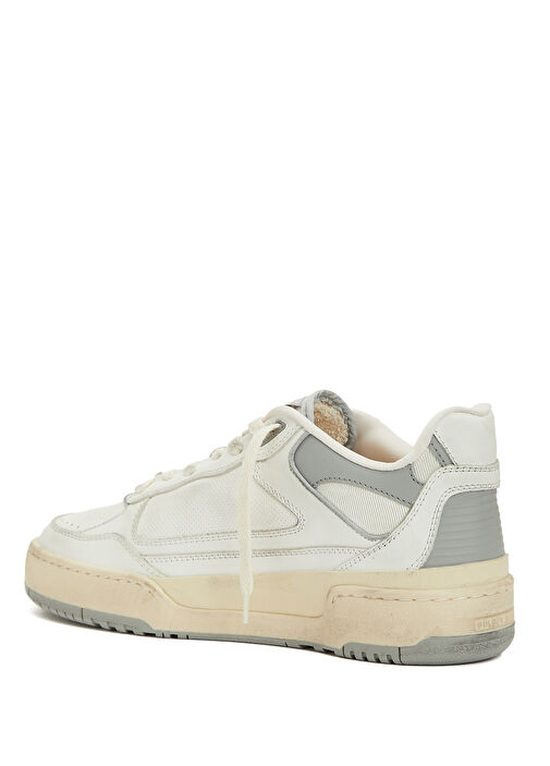 Forty2 Beyaz Erkek Deri Sneaker - Görsel 4