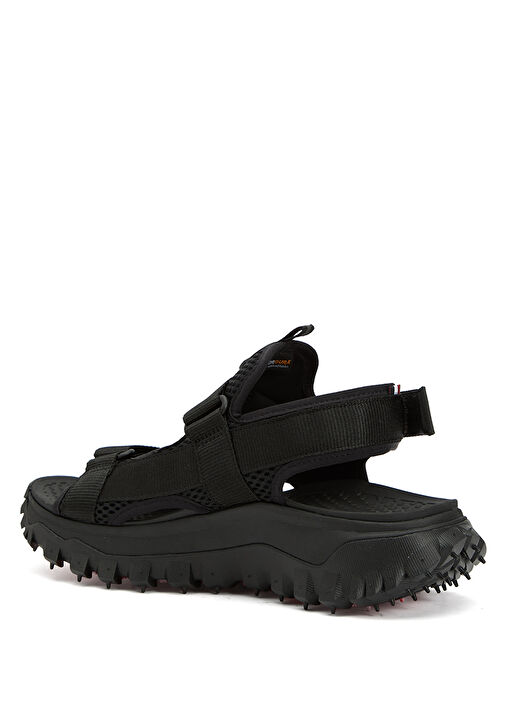 Siyah Erkek Sandalet - Görsel 4
