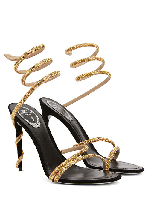Margot Gold Topuklu Sandalet - Görsel 3