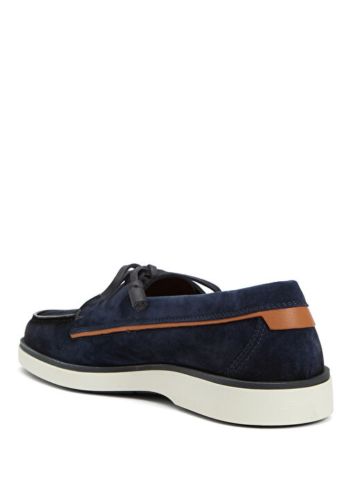 Lacivert Erkek Deri Loafer - Görsel 4