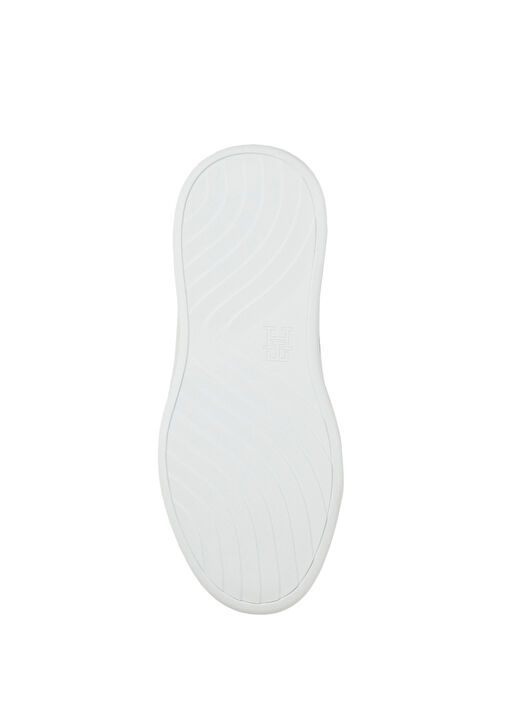 Patent Platform Beyaz Kadın Deri Sneaker - Görsel 6