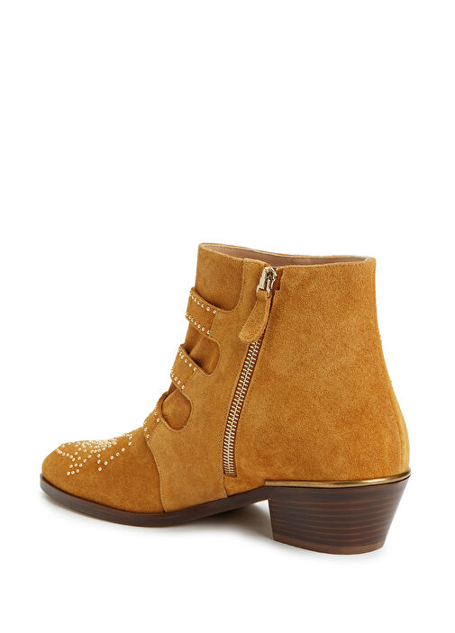 Susanna Açık Kahverengi Kadın Süet Bot - Görsel 4
