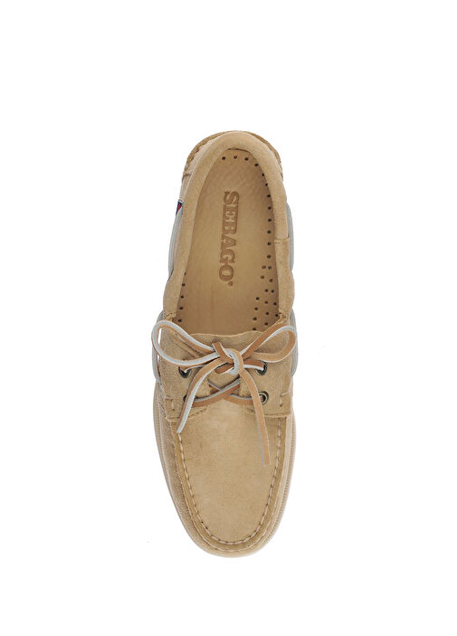 Portland Flesh Bej Kadın Süet Loafer - Görsel 3