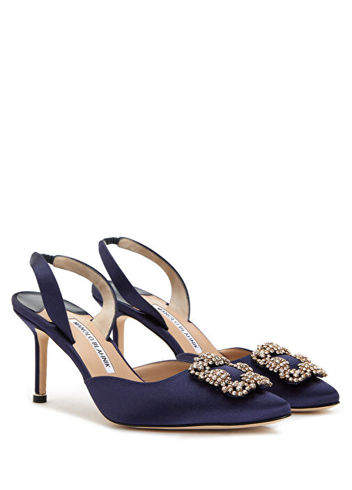 Hangisli Lacivert Topuklu Ayakkabı - Görsel 3