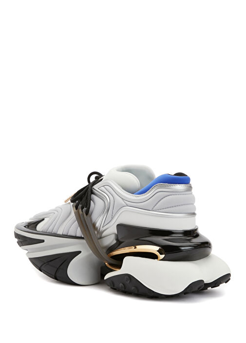 Unicorn Wave Neoprene Gri Mavi Erkek Sneaker - Görsel 4