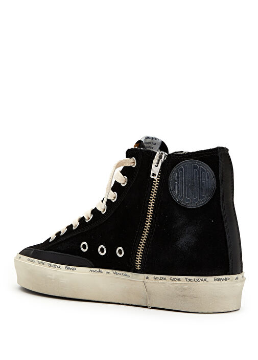 Francy Siyah Kadın Deri Sneaker - Görsel 4