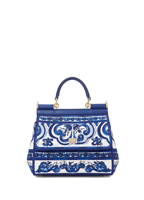 Dolce & Gabbana パーティーバッグ Dolce&Gabbana - Sicily Mavi Kadın Çanta - Mavi