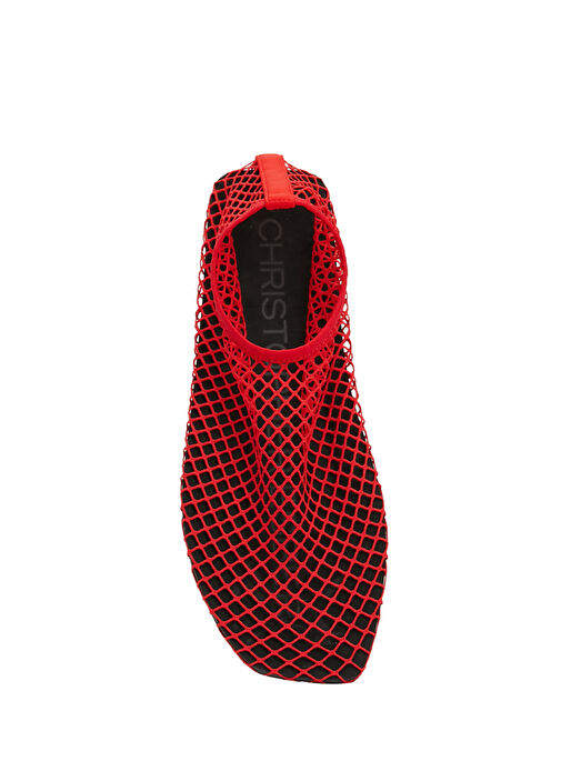 Kırmızı Transparan Babet - Görsel 5