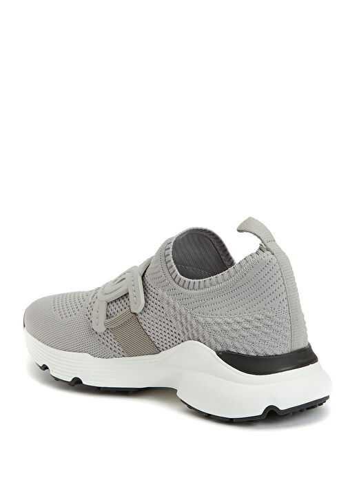 Koyu Gri Çorap Formlu Kadın Sneaker - Görsel 4