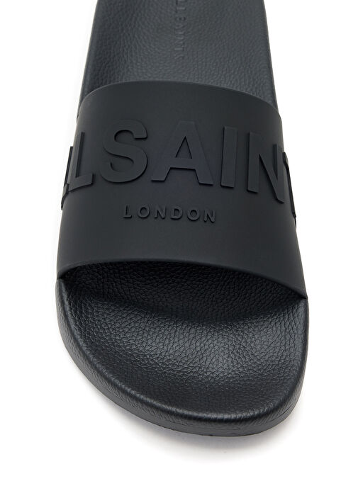 Biggy Siyah Logo Bantlı Erkek Terlik - Görsel 5