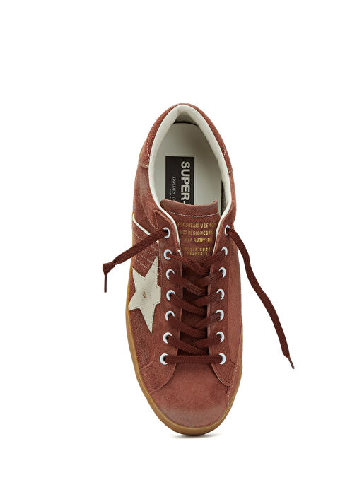 SuperStar Kırmızı Erkek Süet Sneaker - Görsel 5