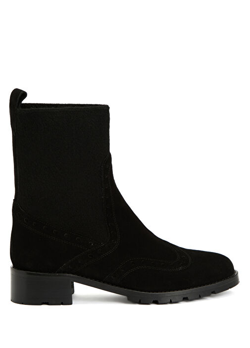Siyah Kadın Süet Bot - Görsel 2