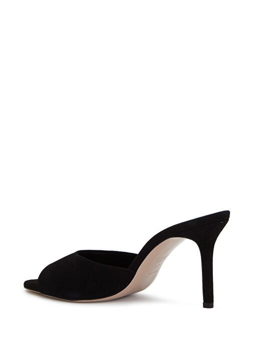 Beymen Collection Beymen Collection Essential Siyah Kadın Süet Terlik Sandalet & Terlik | Beymen Siyah - 4. görsel