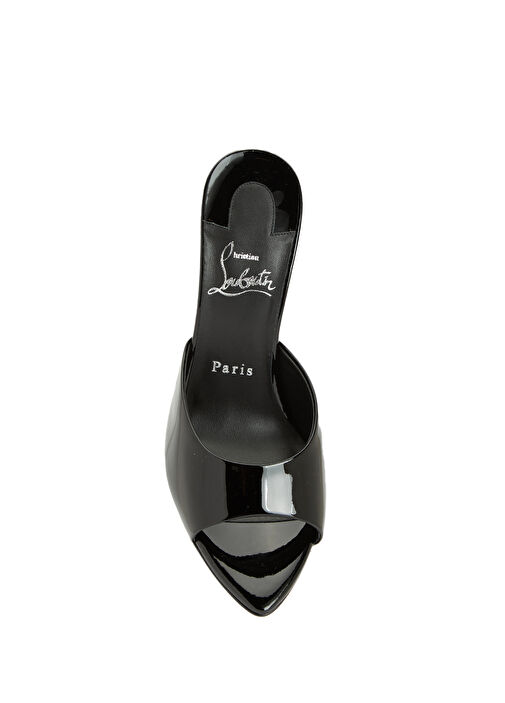 Miss Z Siyah Kadın Deri Terlik - Görsel 5