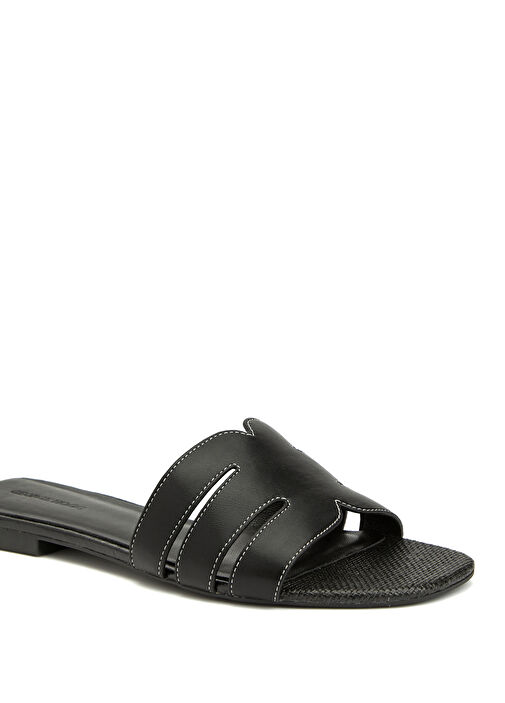 Siyah Kadın Terlik - Görsel 7