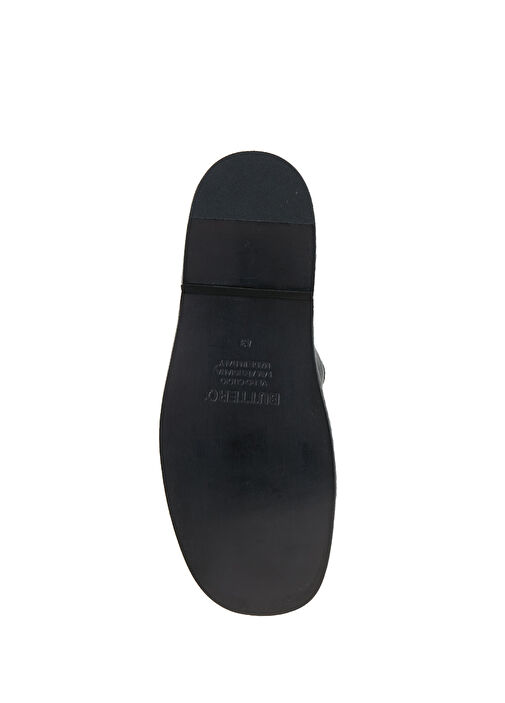 Siyah Erkek Deri Loafer - Görsel 6