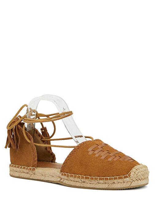 Taba Kadın Süet Espadril - Görsel 3