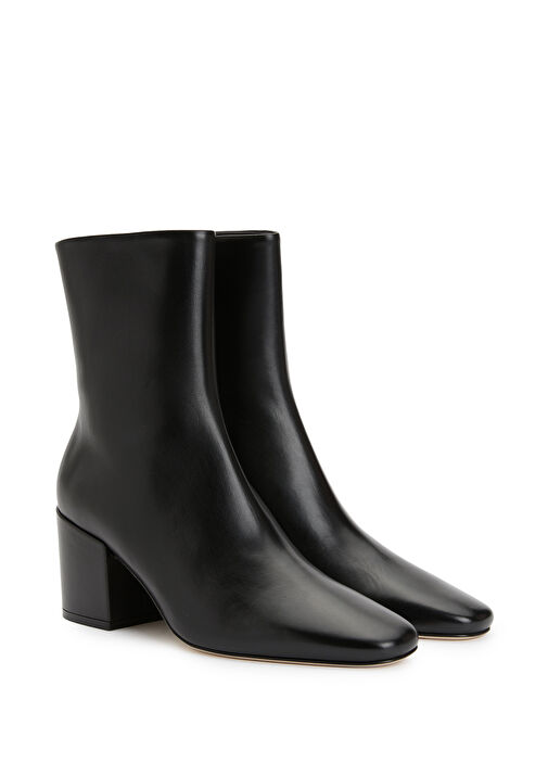 Alma Siyah Kadın Deri Bot - Görsel 3
