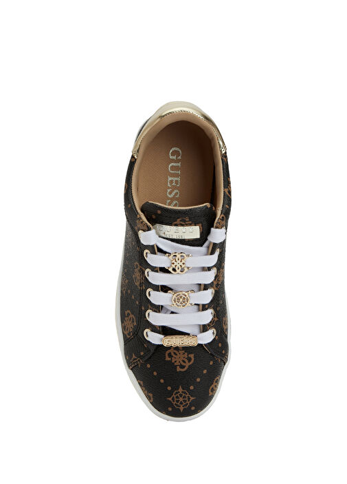 Stasey Siyah Logo Desenli Kadın Sneaker - Görsel 5