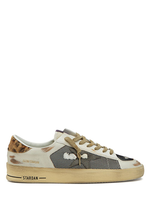 Stardan Bej Erkek Deri Sneaker - Görsel 2