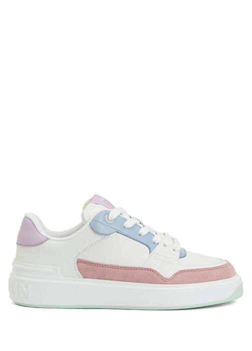 B-Court Çok Renkli Kadın Deri Sneaker - Görsel 2