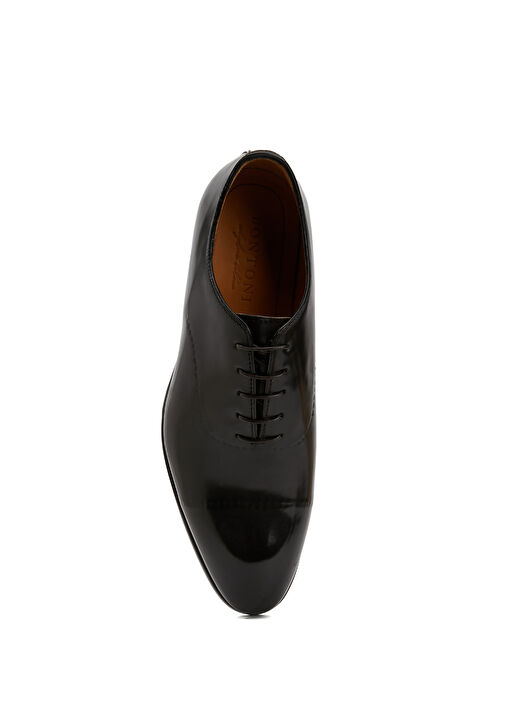 Siyah Erkek Deri Ayakkabı - Görsel 5