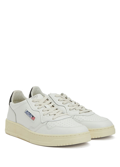 Medalist Beyaz Erkek Deri Sneaker - Görsel 3