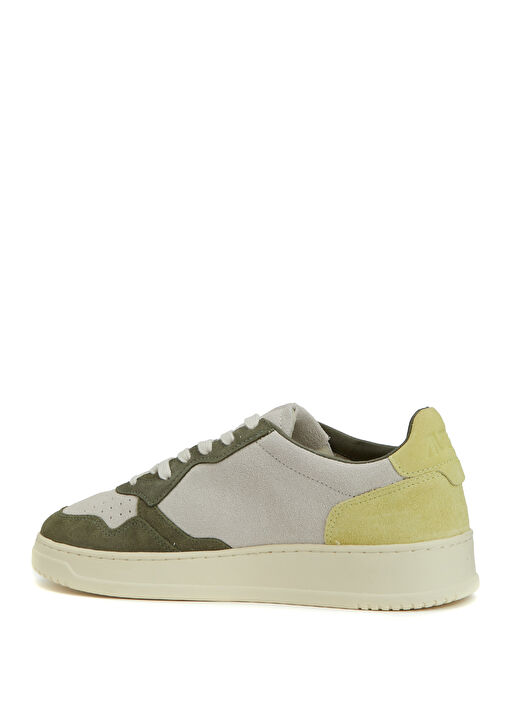 Çok Renkli Erkek Deri Sneaker - Görsel 4