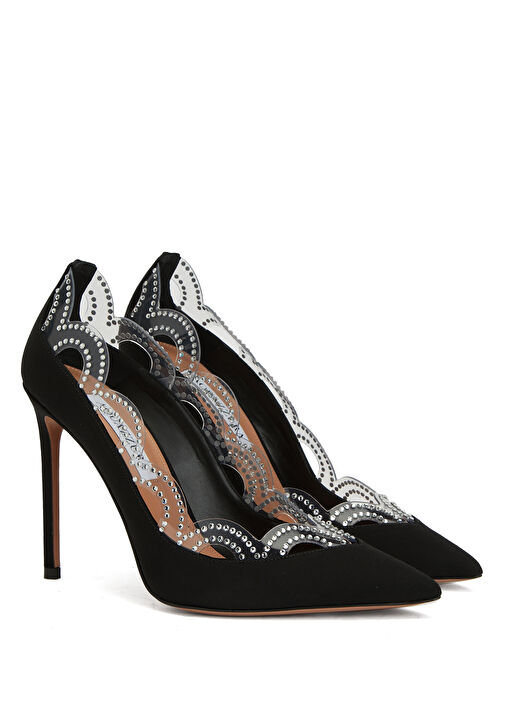 Siyah Topuklu Ayakkabı - Görsel 3