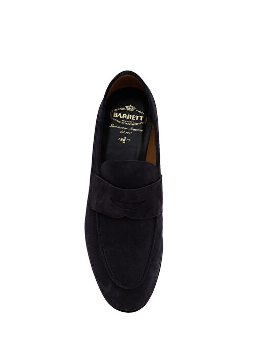 Lacivert Erkek Süet Loafer - Görsel 5